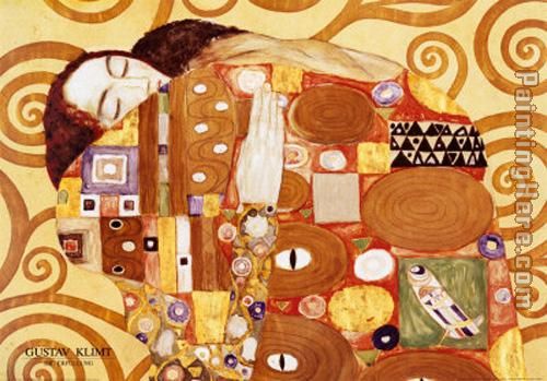 Gustav Klimt Fulfillment Stoclet Frieze